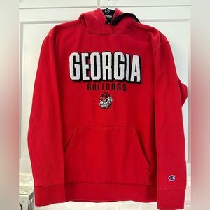 Champion Georgia Bulldogs hoodie size L
